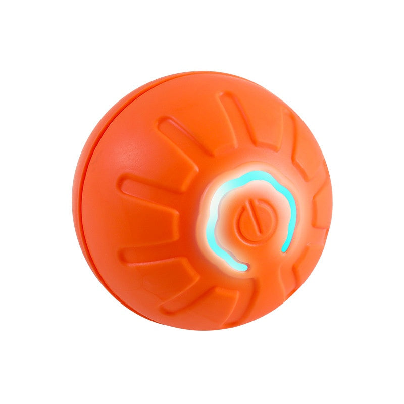 Balle Jouet Connectée pour Chien, Jouet Électronique Interactif pour Animal de Compagnie, Balle Mouvante USB Automatique Rebottissante pour Chiot, Cadeau d'Anniversaire, Produit pour Chat