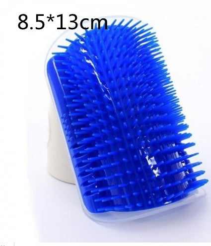 Cat Self Grooming Wall Brush Massager for Shedding Hair