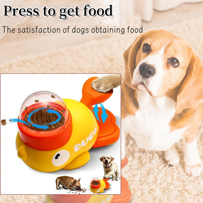 Dog Interactive Treat Dispenser Toy, Food Puzzle Slow Feeder