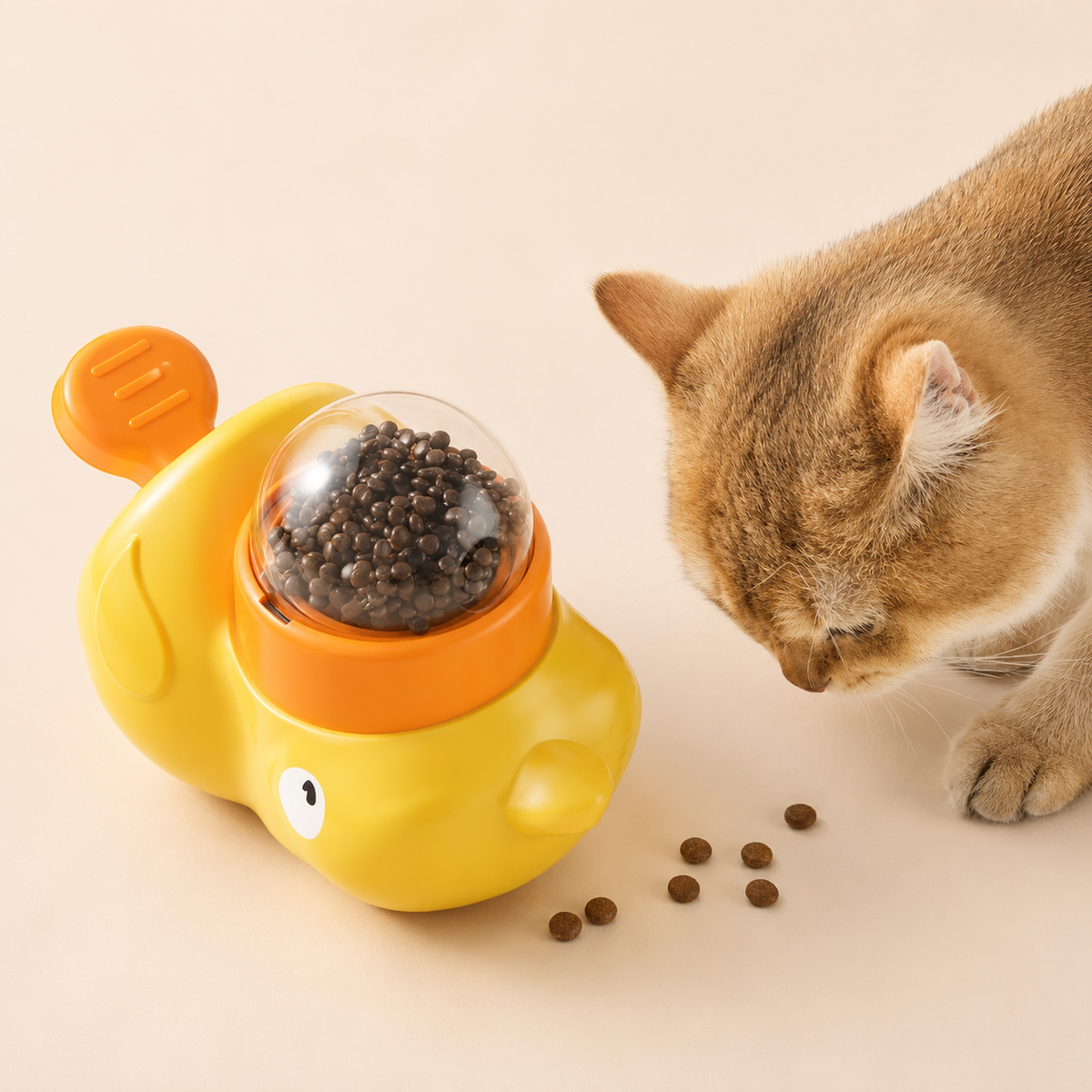 Interactive Automatic Feeder Cat Toy