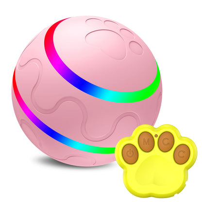 Interactive Rolling Ball Toy for Cats USB Rechargeable