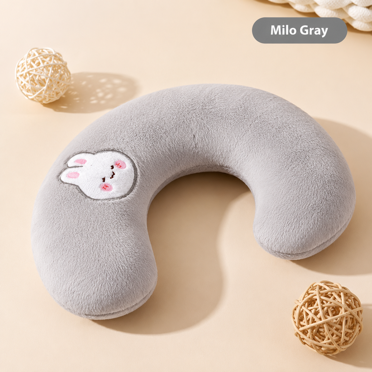 Cat U-Shaped Mini Pillow Bed