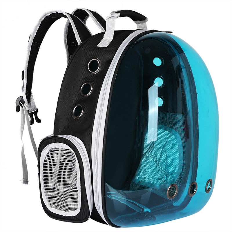 Space Capsule Pet Backpack Carrier from Pawszozo for cat and small dog owners