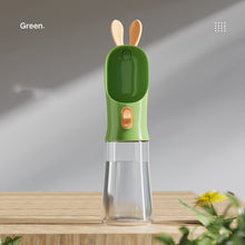 portable pet travel water bottle for dogs and cats