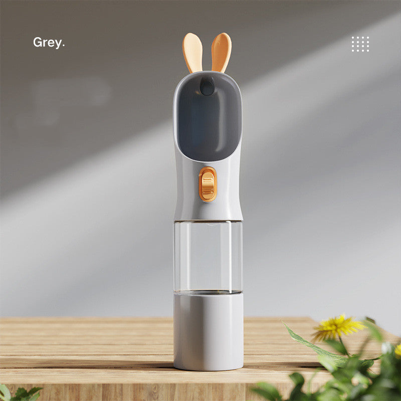 portable pet travel water bottle for dogs and cats