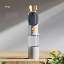 portable pet travel water bottle for dogs and cats
