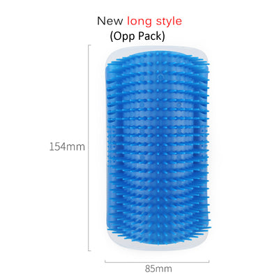Cat Self Grooming Wall Brush Massager for Shedding Hair