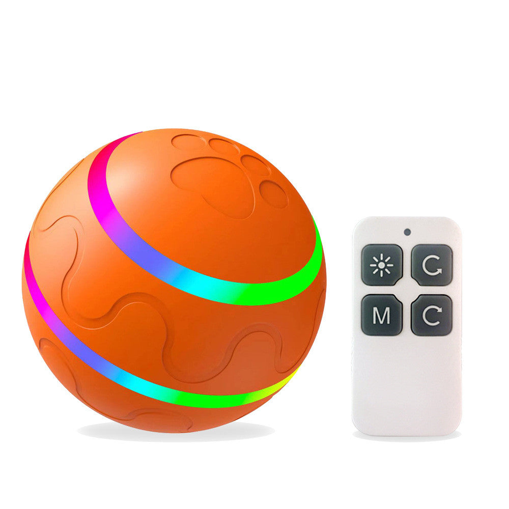 Interactive Rolling Ball Toy for Cats USB Rechargeable