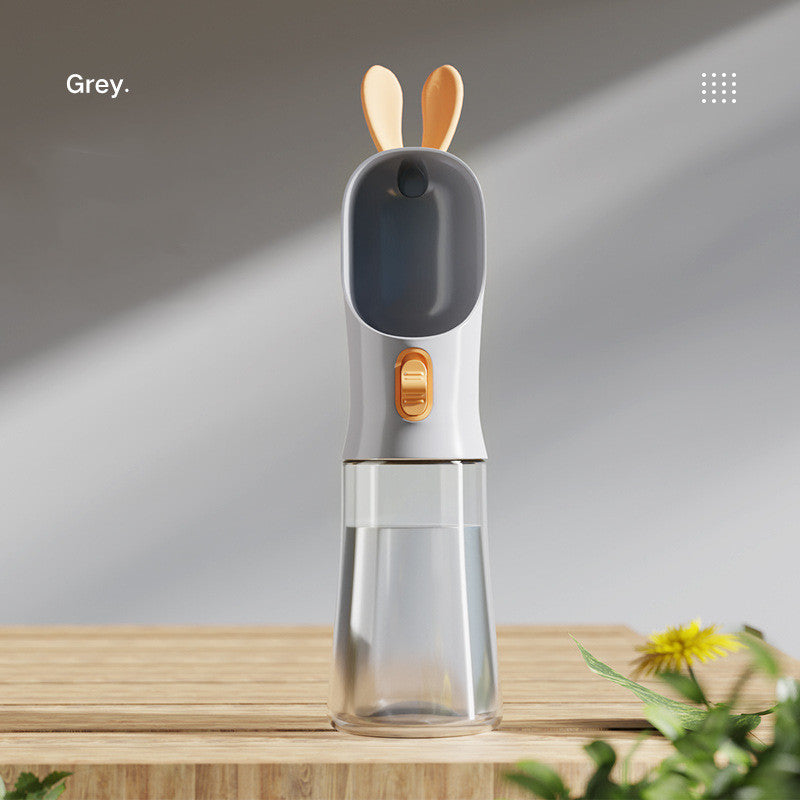 portable pet travel water bottle for dogs and cats
