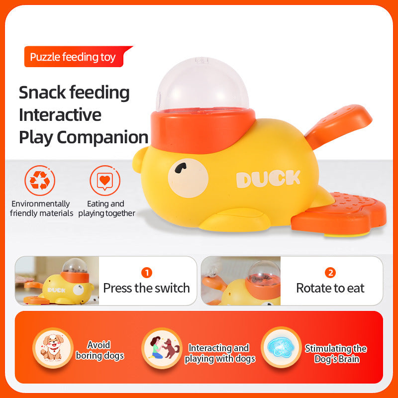 Dog Interactive Treat Dispenser Toy, Food Puzzle Slow Feeder