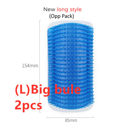 Cat Self Grooming Wall Brush Massager for Shedding Hair
