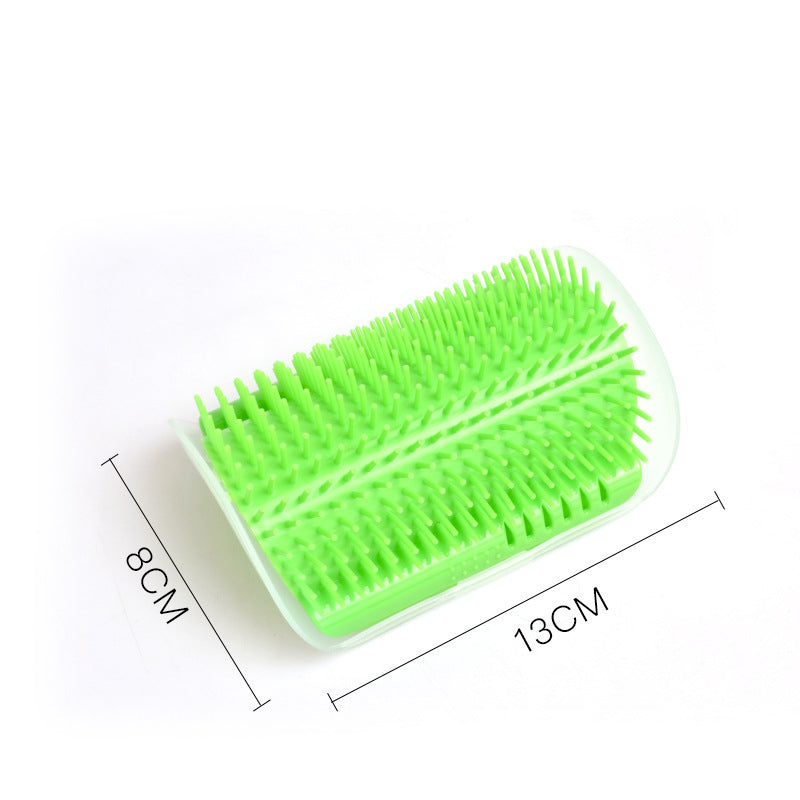 Cat Self Grooming Wall Brush Massager for Shedding Hair