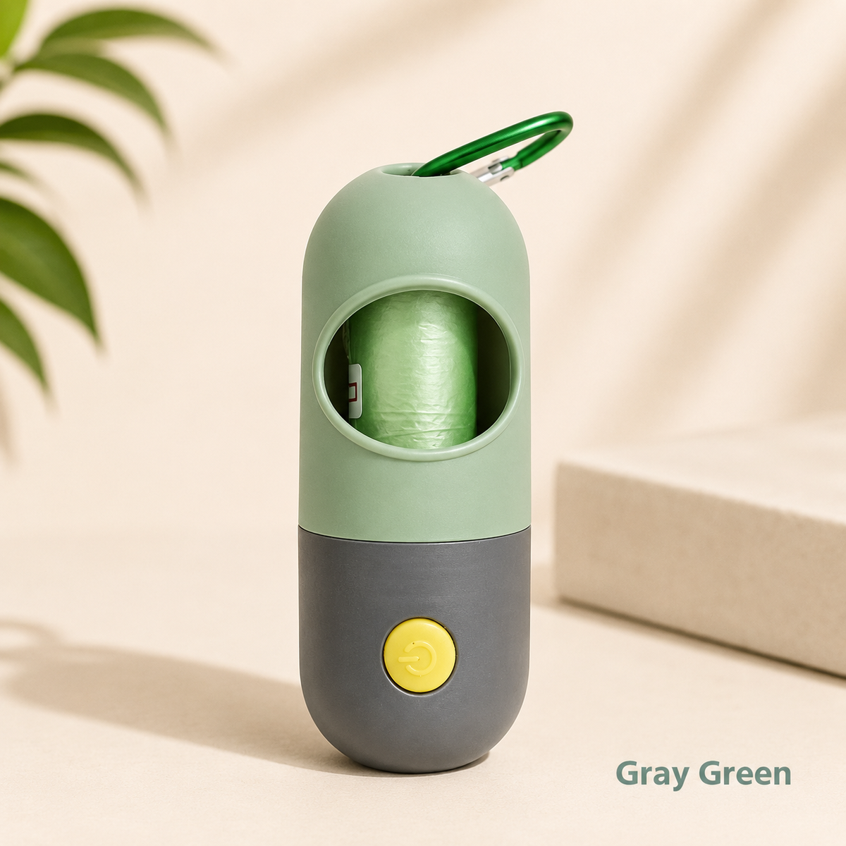 LED Light Pet Waste Bag Dispenser