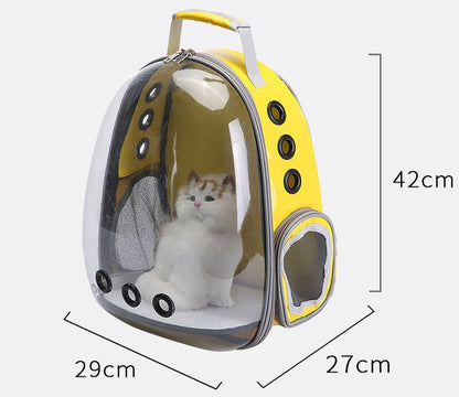 Bubble Backpack Pet Carrier for Cats & Small Dogs