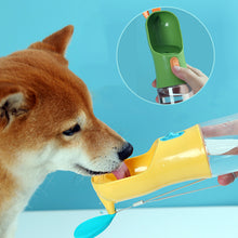 portable pet travel water bottle for dogs and cats