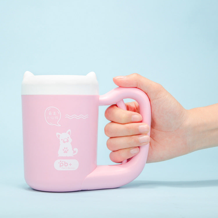Dog Paw Cleaner Cup from Pawszozo for dog owners