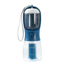 3-in-1 Portable Dog Water Bottle close-up for dogs and cats by Pawszozo