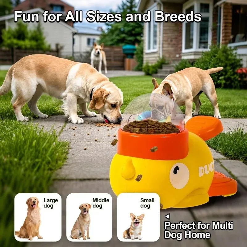 Dog Interactive Treat Dispenser Toy, Food Puzzle Slow Feeder