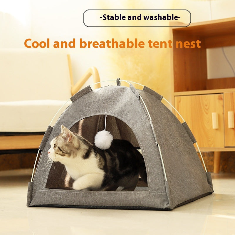Breathable Indoor Outdoor Pet Tent product view for dogs and cats by Pawszozo