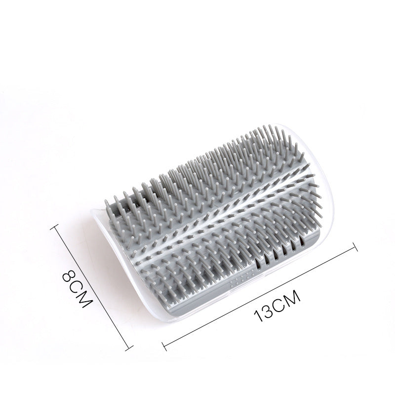 Cat Self Grooming Wall Brush Massager for Shedding Hair