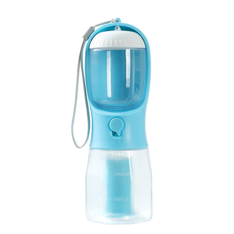 3-in-1 Portable Dog Water Bottle variant view for dogs and cats by Pawszozo