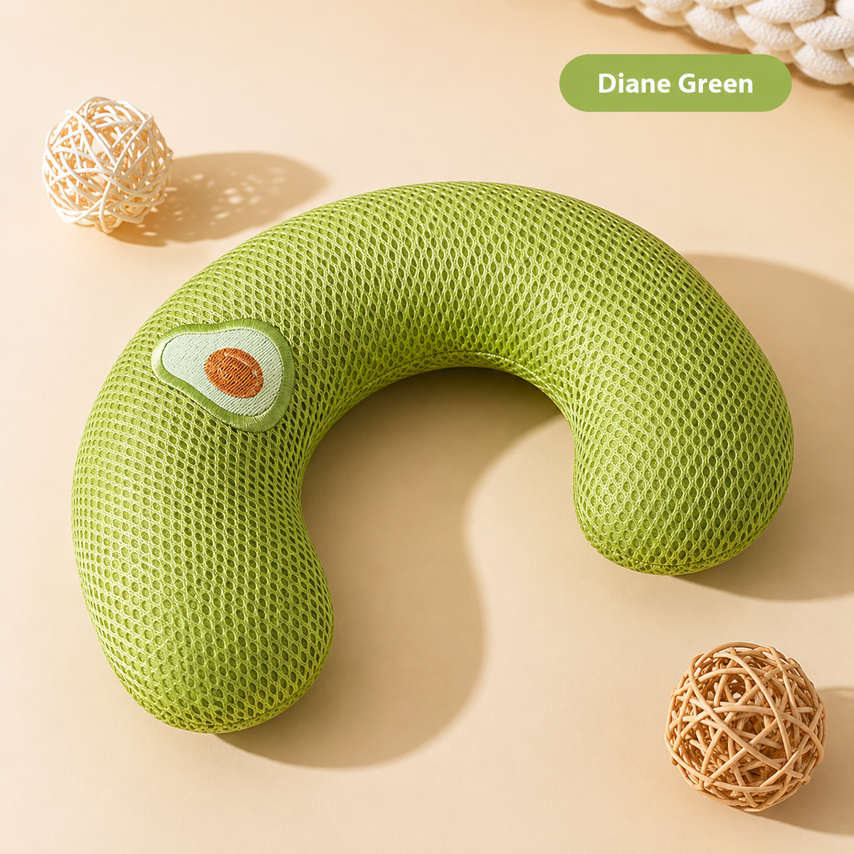 Cat U-Shaped Mini Pillow Bed