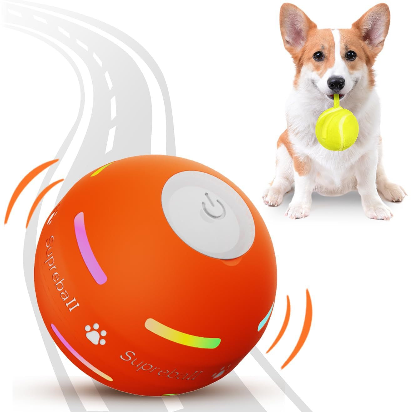 Jumping ball for dogs Rechargeable