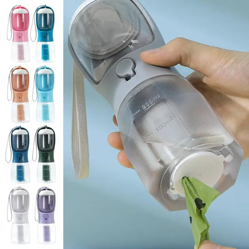 3 in 1 Portable Dog Water Bottle