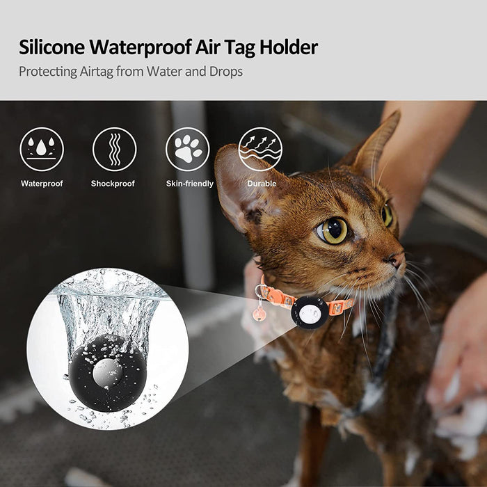 Reflective Cat Collar with Paw Print Design by PawsZoZo