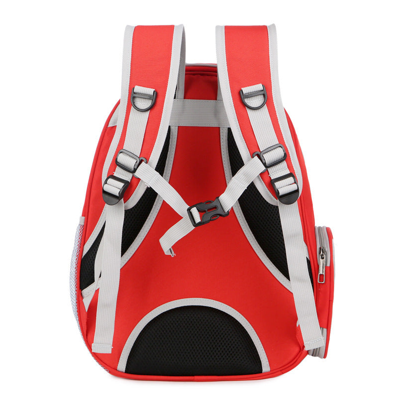 Space Capsule Pet Backpack Carrier from Pawszozo for cat and small dog owners