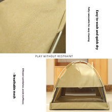 Breathable Indoor Outdoor Pet Tent lifestyle use for dogs and cats by Pawszozo