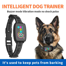 Rechargeable Anti-Bark Dog Training Collar product view for dogs and cats by Pawszozo