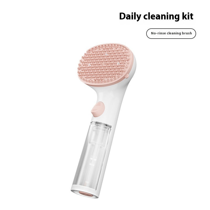 3-in-1 Pet Steam Grooming Brush detail view for dogs and cats by Pawszozo