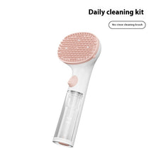 3-in-1 Pet Steam Grooming Brush detail view for dogs and cats by Pawszozo