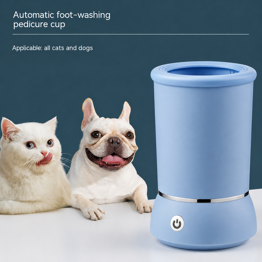 Portable Dog Paw Cleaner Cup for Muddy Paws