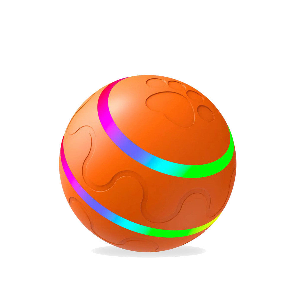 Interactive Rolling Ball Toy for Cats USB Rechargeable