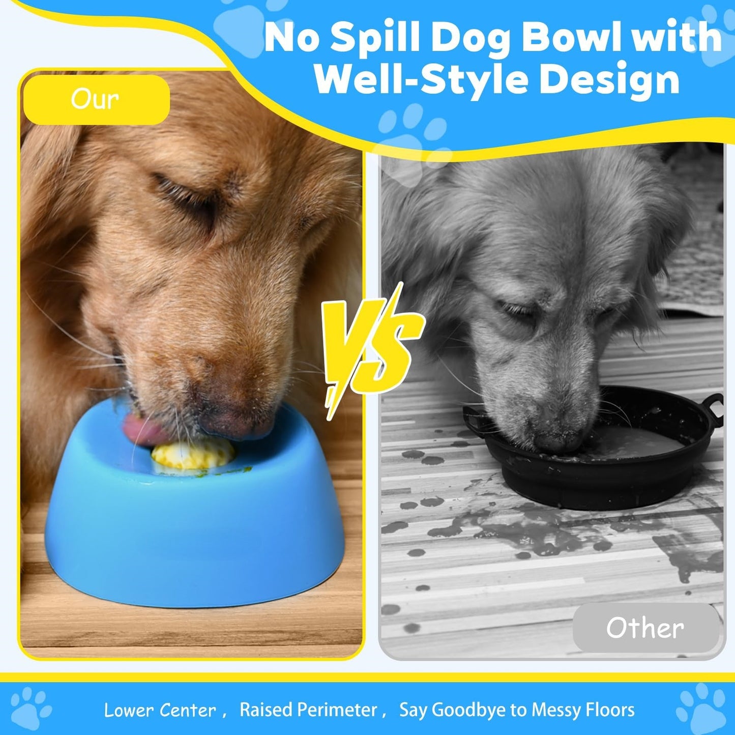 Slow Feeder Lick Bowl for Dogs