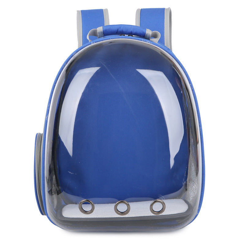 Space Capsule Pet Backpack Carrier from Pawszozo for cat and small dog owners