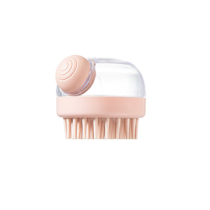 Silicone Pet Bath Scrubber Brush for Dogs & Cats