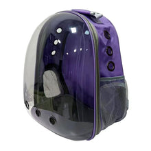 Space Capsule Pet Backpack Carrier from Pawszozo for cat and small dog owners