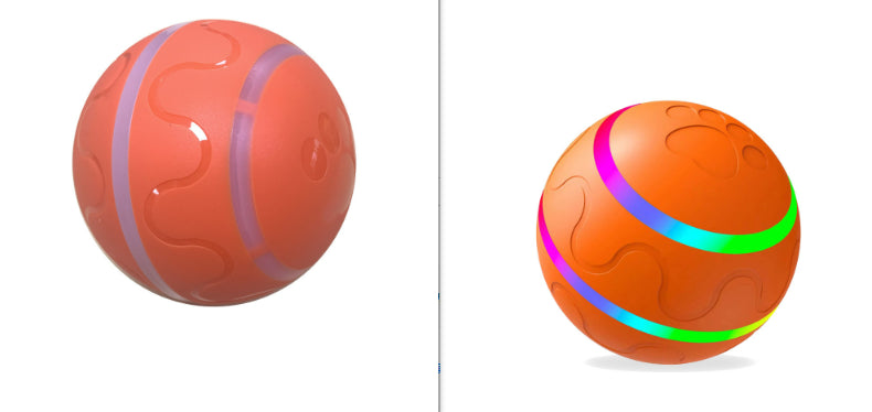 Interactive Rolling Ball Toy for Cats USB Rechargeable