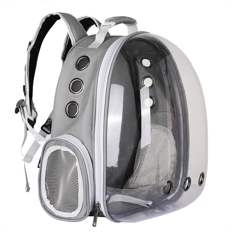 Space Capsule Pet Backpack Carrier from Pawszozo for cat and small dog owners