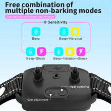Rechargeable Anti-Bark Dog Training Collar variant view for dogs and cats by Pawszozo