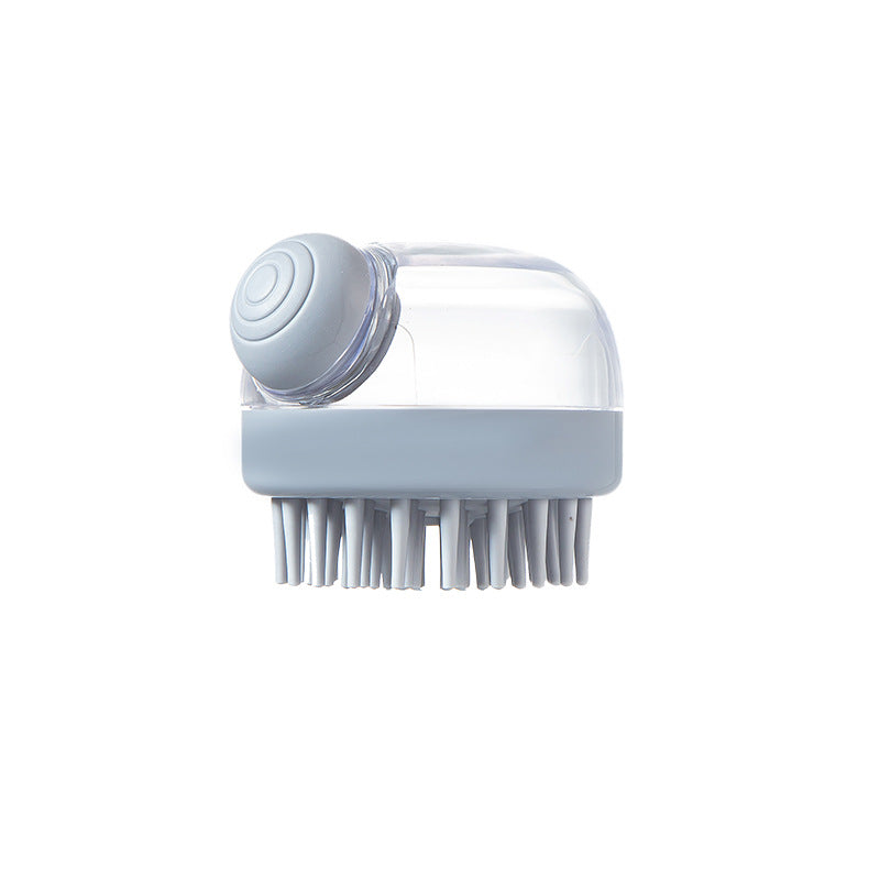 Silicone Pet Bath Scrubber Brush for Dogs & Cats