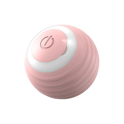 Balle Jouet Connectée pour Chien, Jouet Électronique Interactif pour Animal de Compagnie, Balle Mouvante USB Automatique Rebottissante pour Chiot, Cadeau d'Anniversaire, Produit pour Chat
