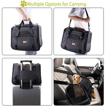 Foldable Soft Pet Carrier Bag from Pawszozo for dog and cat owners