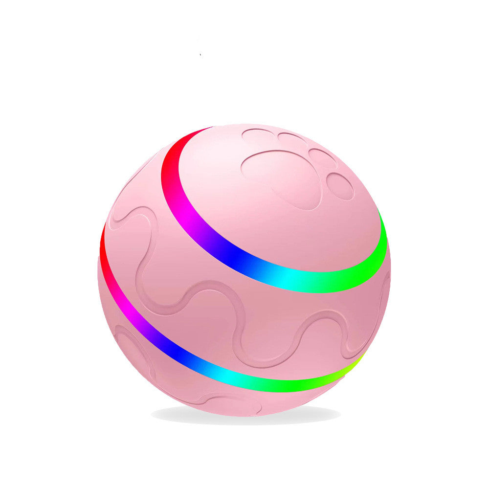 Interactive Rolling Ball Toy for Cats USB Rechargeable