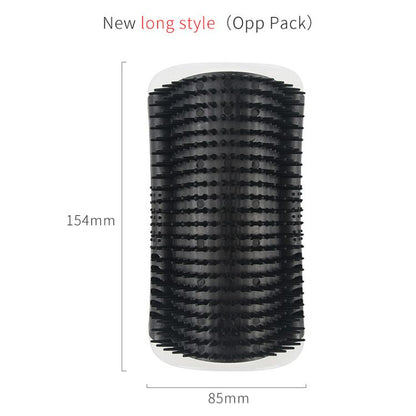 Cat Self Grooming Wall Brush Massager for Shedding Hair