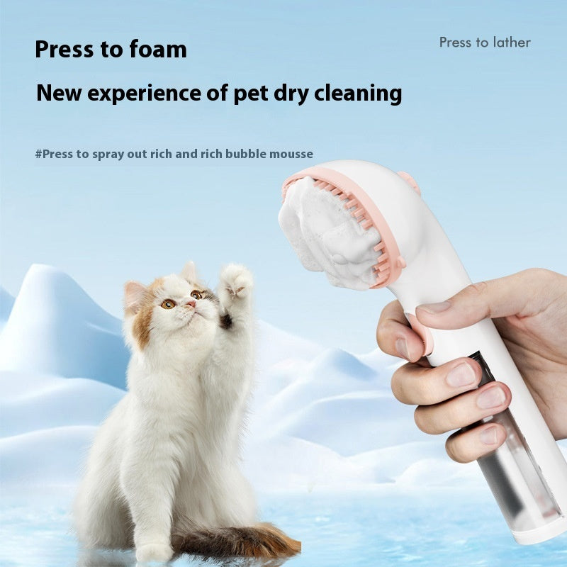 3-in-1 Pet Steam Grooming Brush variant view for dogs and cats by Pawszozo