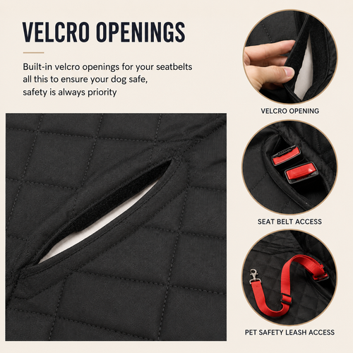 Dog Car Seat Hammock Protector Mat